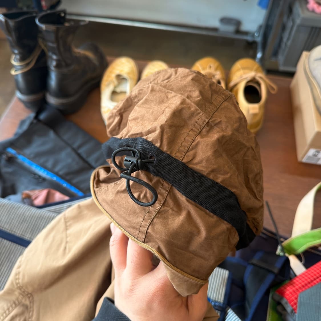 아르마니 익스체인지 멀티포켓 히든후드 리플렉티브 자켓 M ~ L 상품이미지6