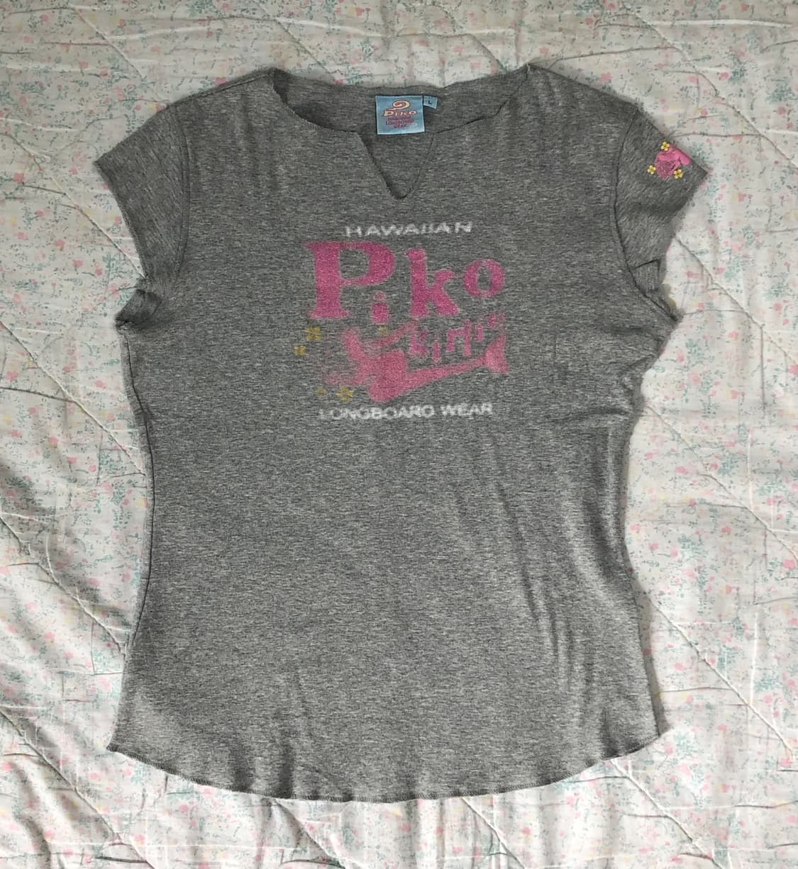 빈티지 컷팅 스티치 반팔티 상품이미지1