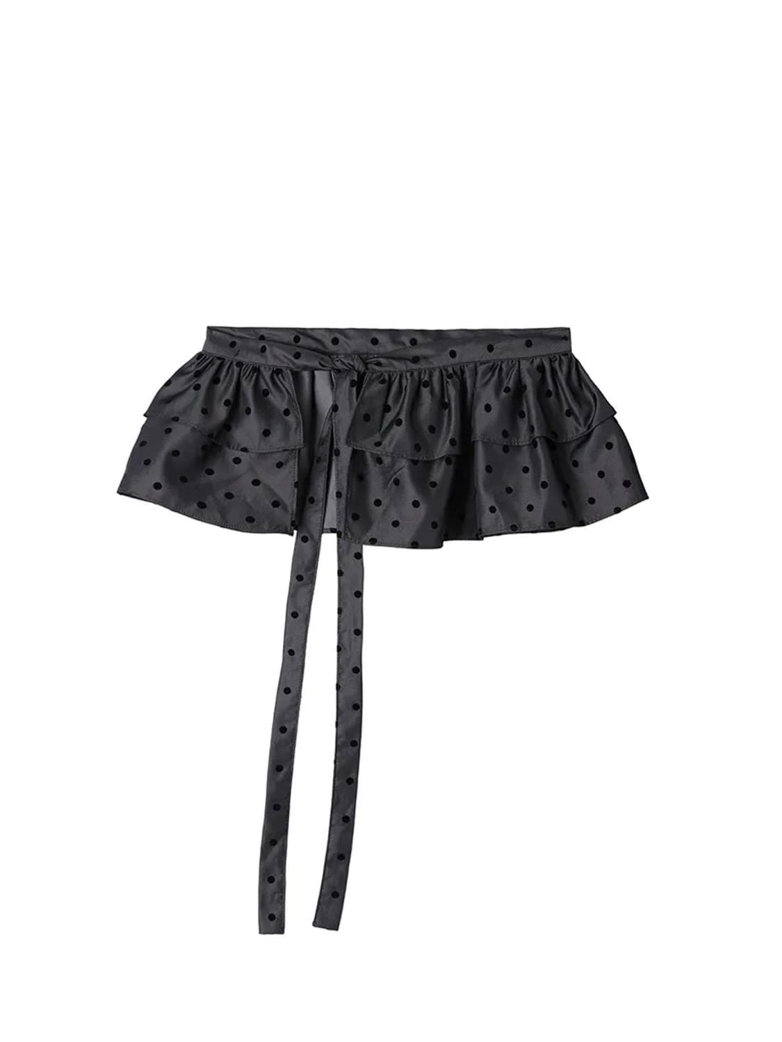 {정가 3.9 새상품} 바니쉬먼트 vanishment 도트 치마 그레이 상품이미지2