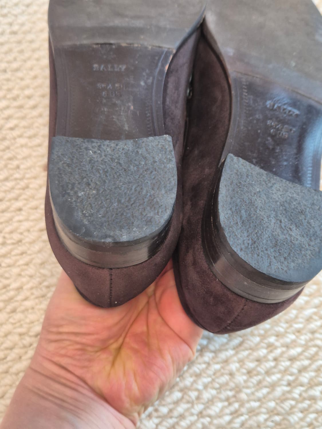  실착용2회 245(38) 정품 발리 여성구두  상품이미지6