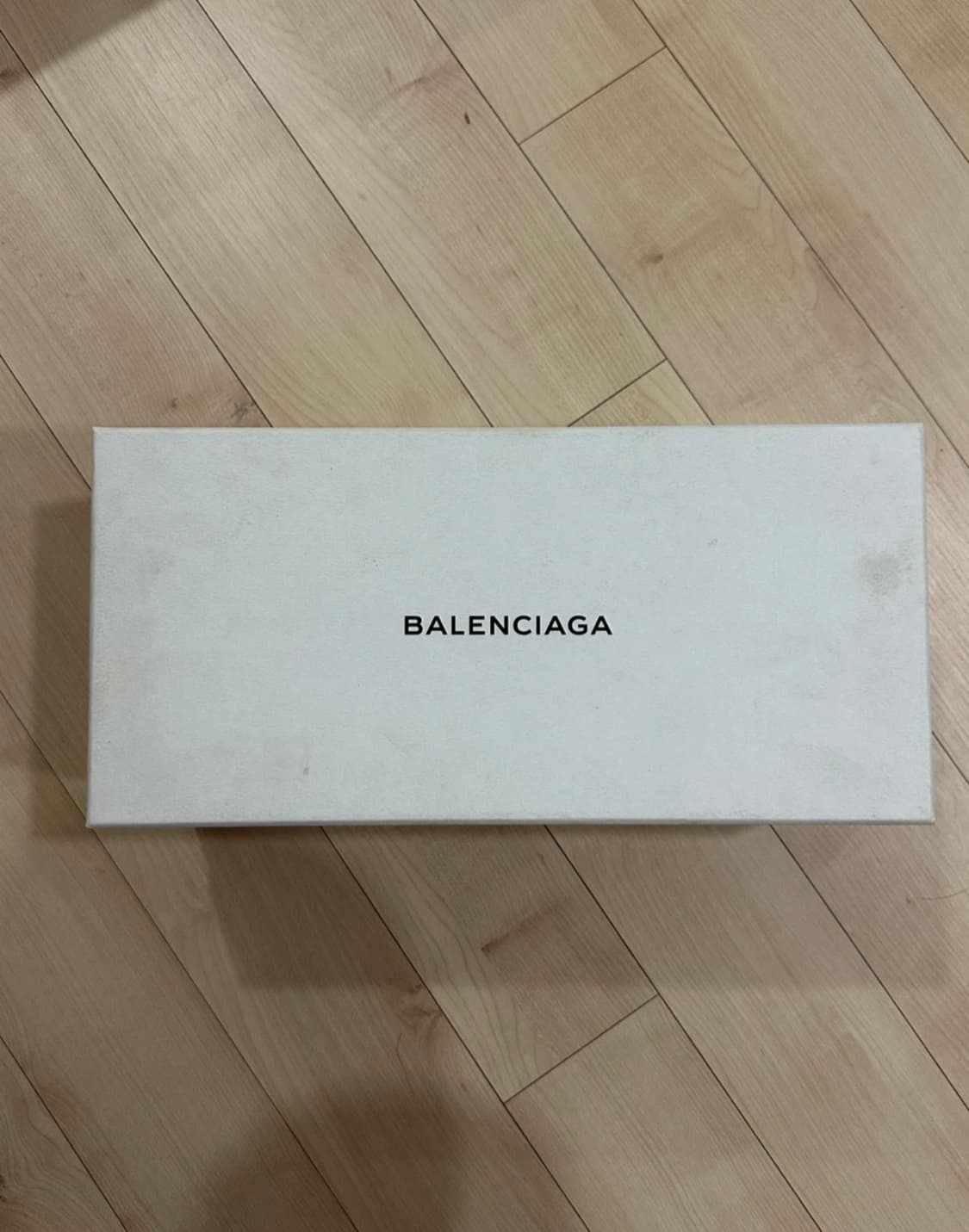 풀박스) 발렌시아가 가죽 샌들 화이트 290-300 (EU 46) 사이즈 상품이미지5