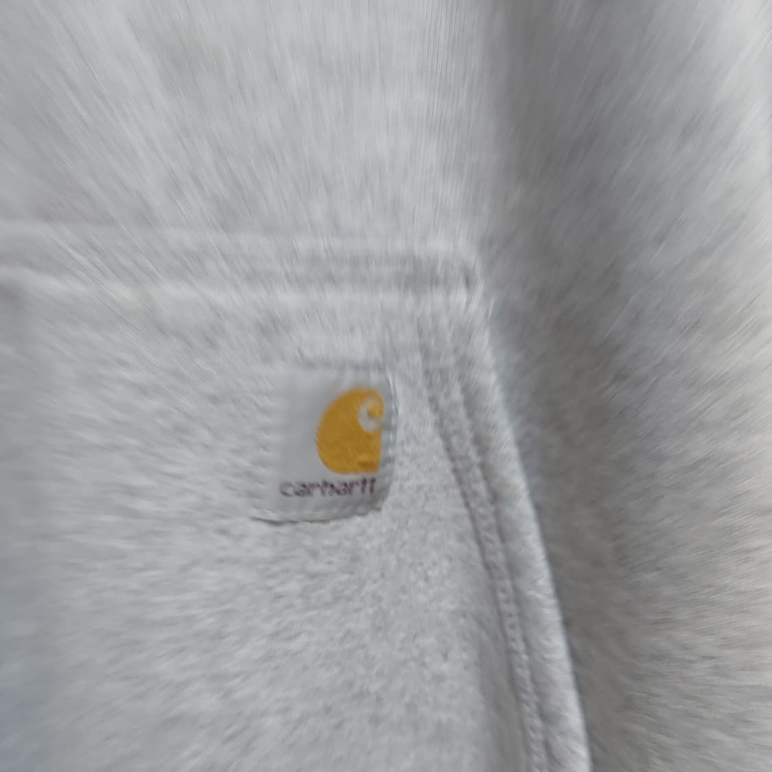 Carhartt(칼하트) US핏 미드웨이트 그레이 기모 후드 티 상품이미지3