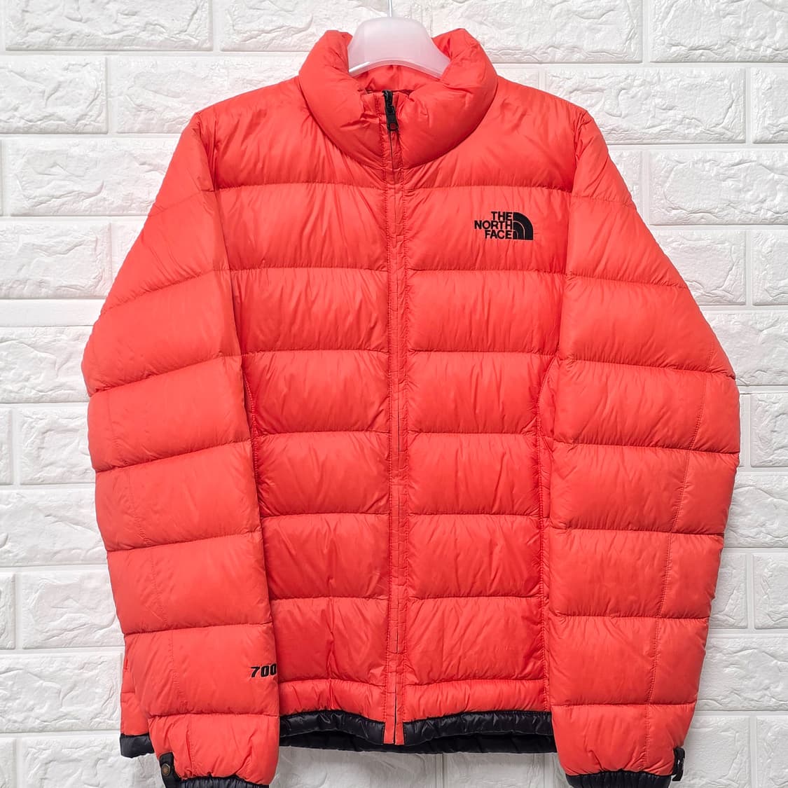 택포) 노스페이스 700 오렌지 패딩 90 상품이미지1