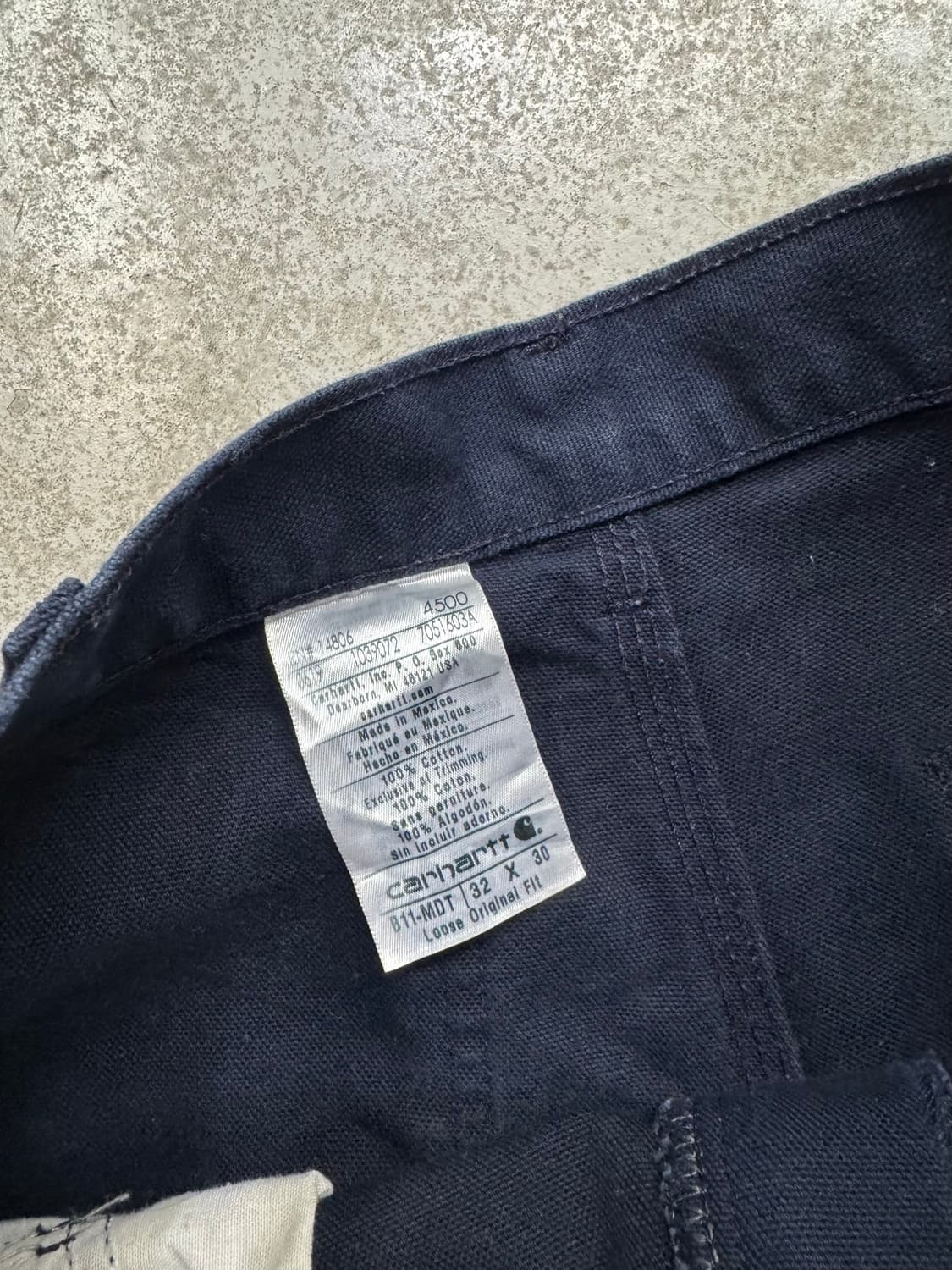 칼하트 B11 MDT 싱글니 워크팬츠 상품이미지4