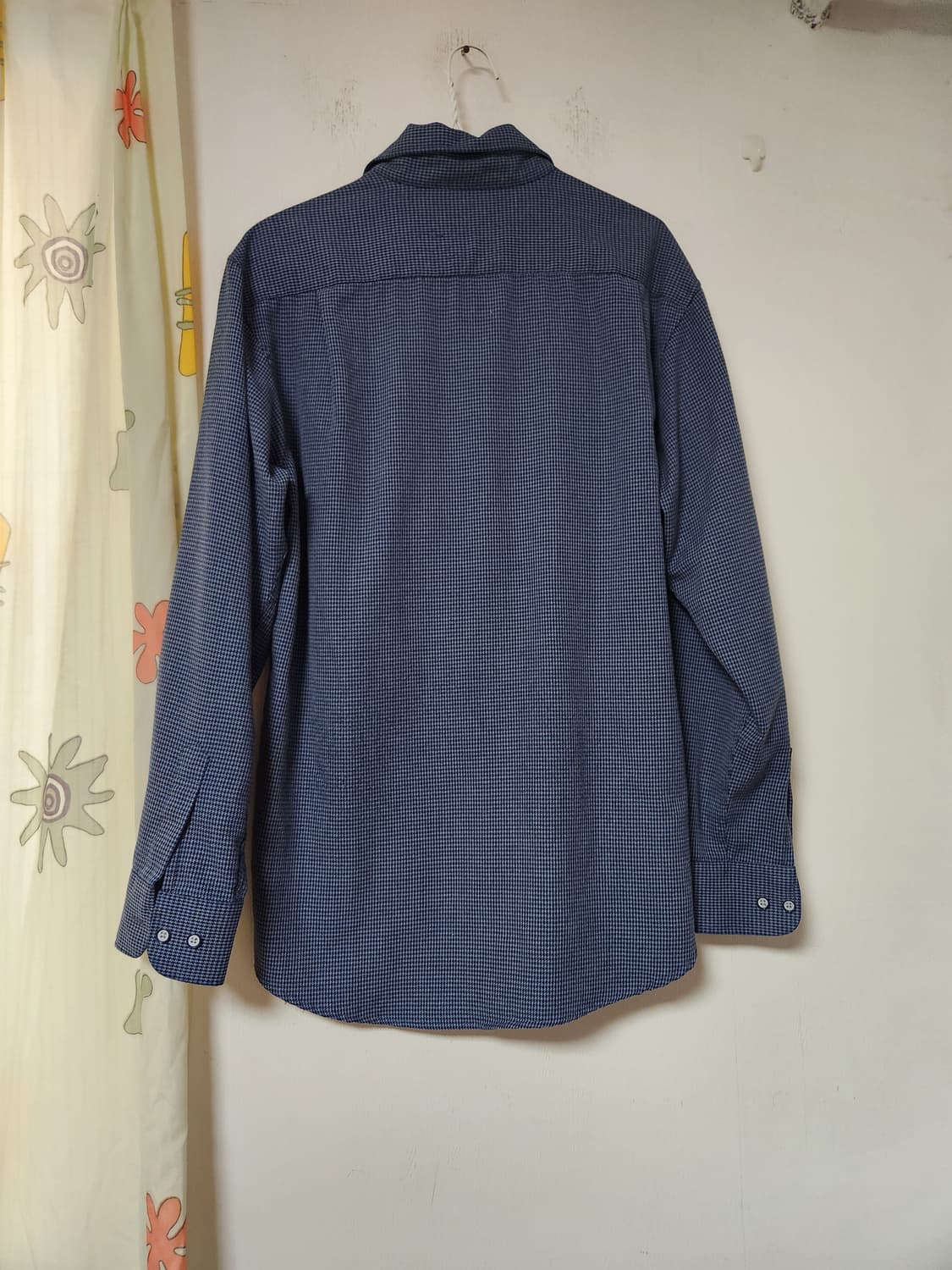 남성 긴팔 체크 셔츠 105 상품이미지2