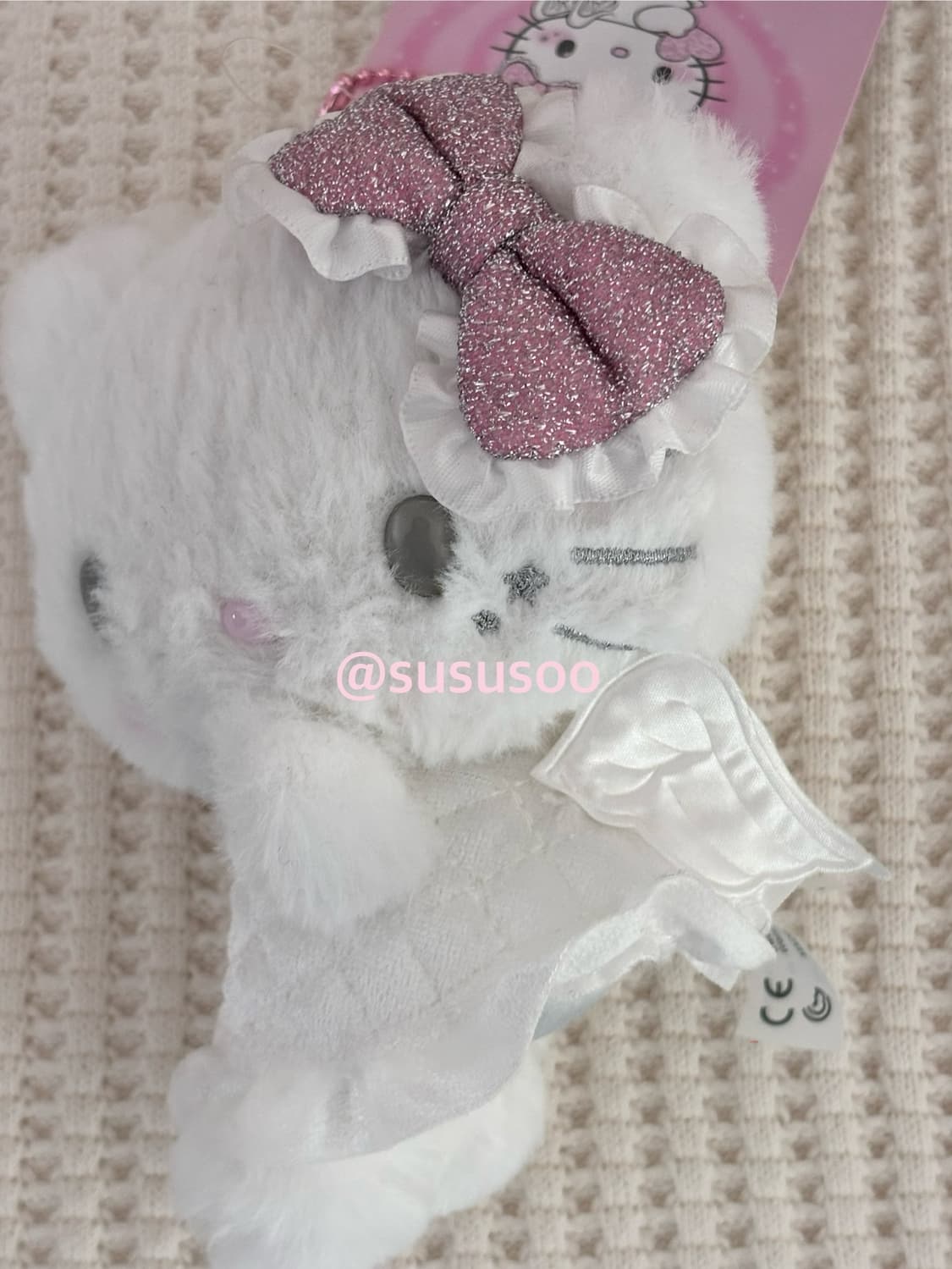 (새상품) 산리오 천사키티 / 헬로키티 엔젤 마스코트(천사 악마 키티) 상품이미지5