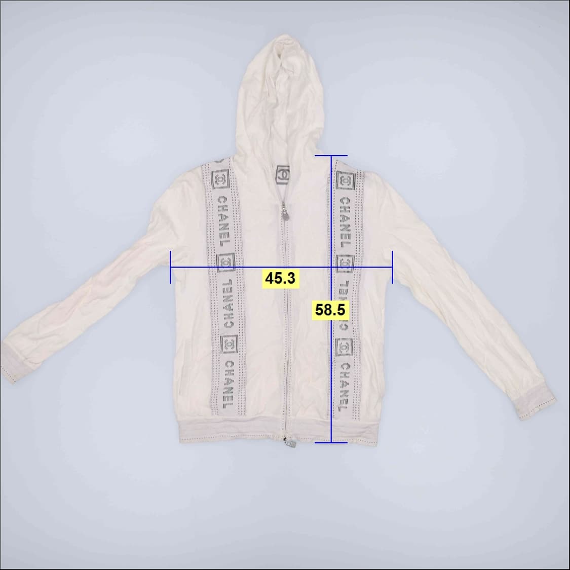 [44반정도] CH로고 여성 후드집업 자켓 0119H2 상품이미지6