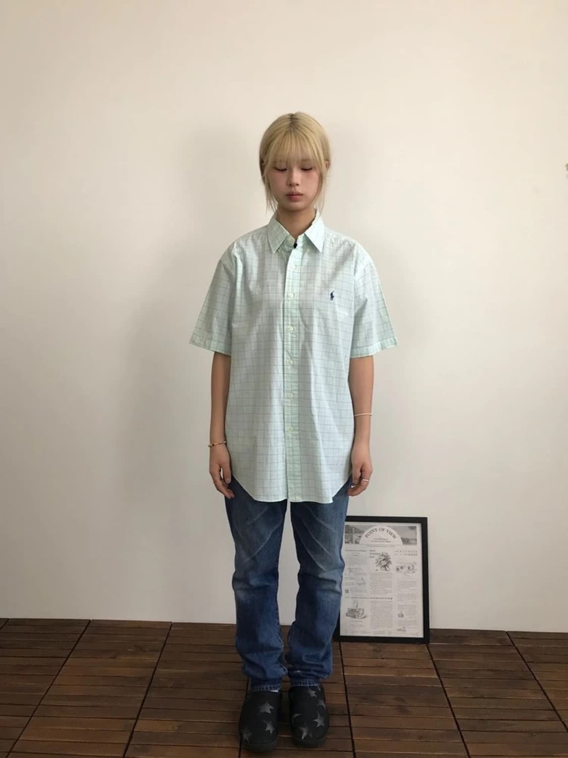 Polo Ralph Lauren Blake Fit Check Shirt 상품이미지1