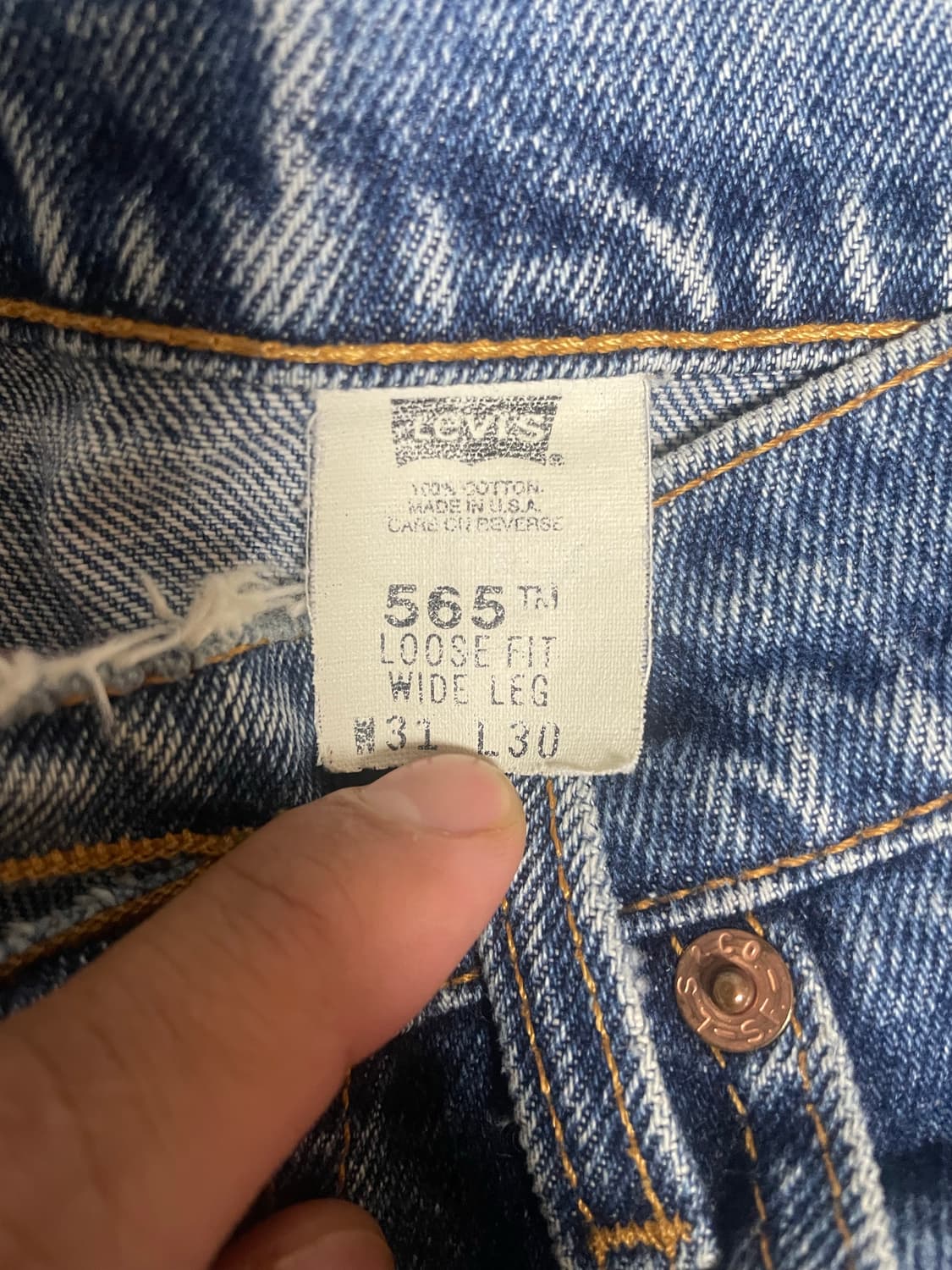 [31] 90s 리바이스 565 상품이미지3