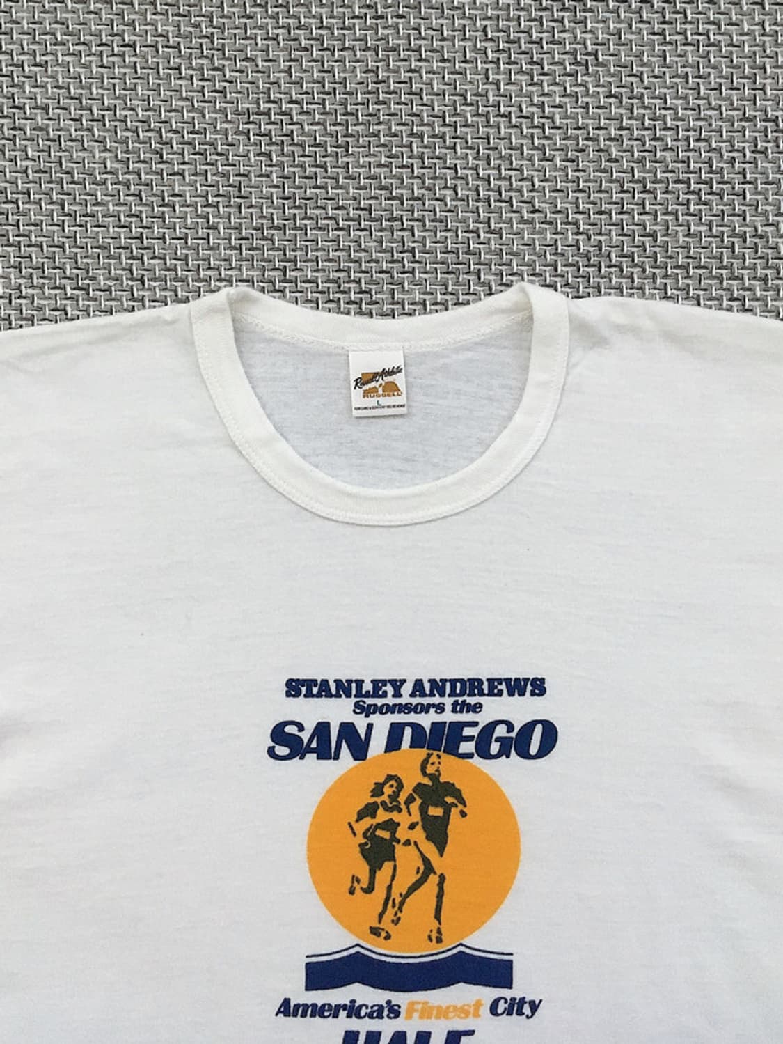 80s san diego half marathon 1978 t-shirt 상품이미지3