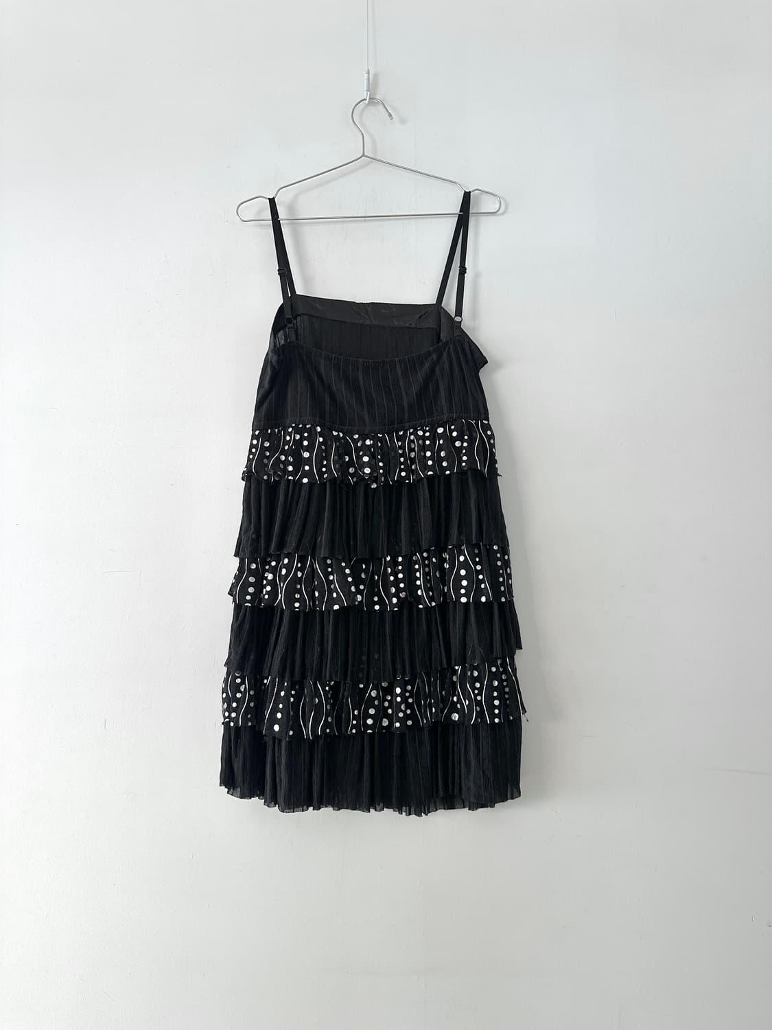 Hanging pattern ruffle mini ops  상품이미지4