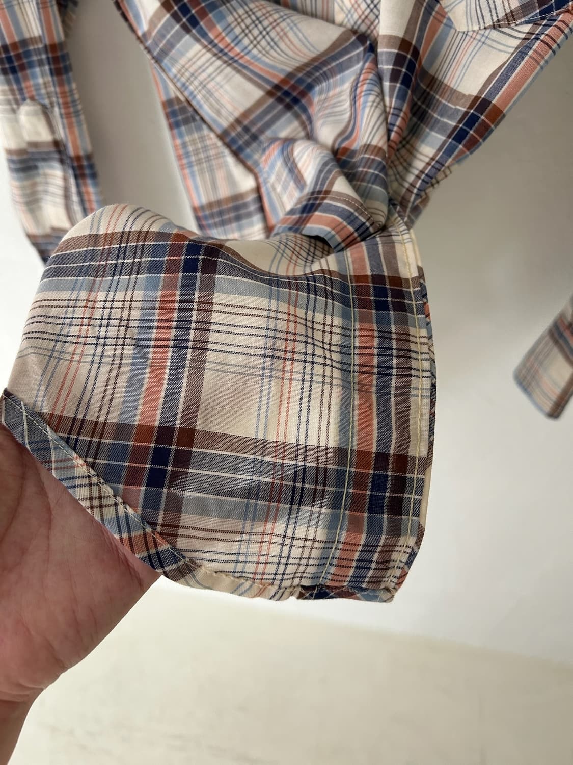 70's vtg USA Lee  Western shirt. 상품이미지6