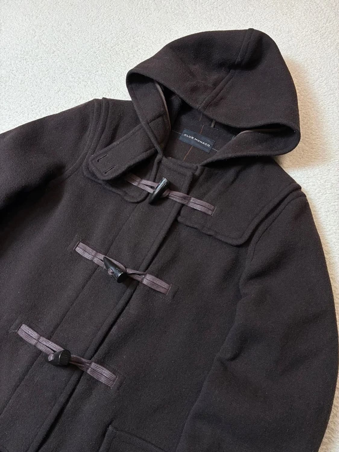 클럽모나코 옴므 00's 울 더플 후디 코트 PN6942 상품이미지2