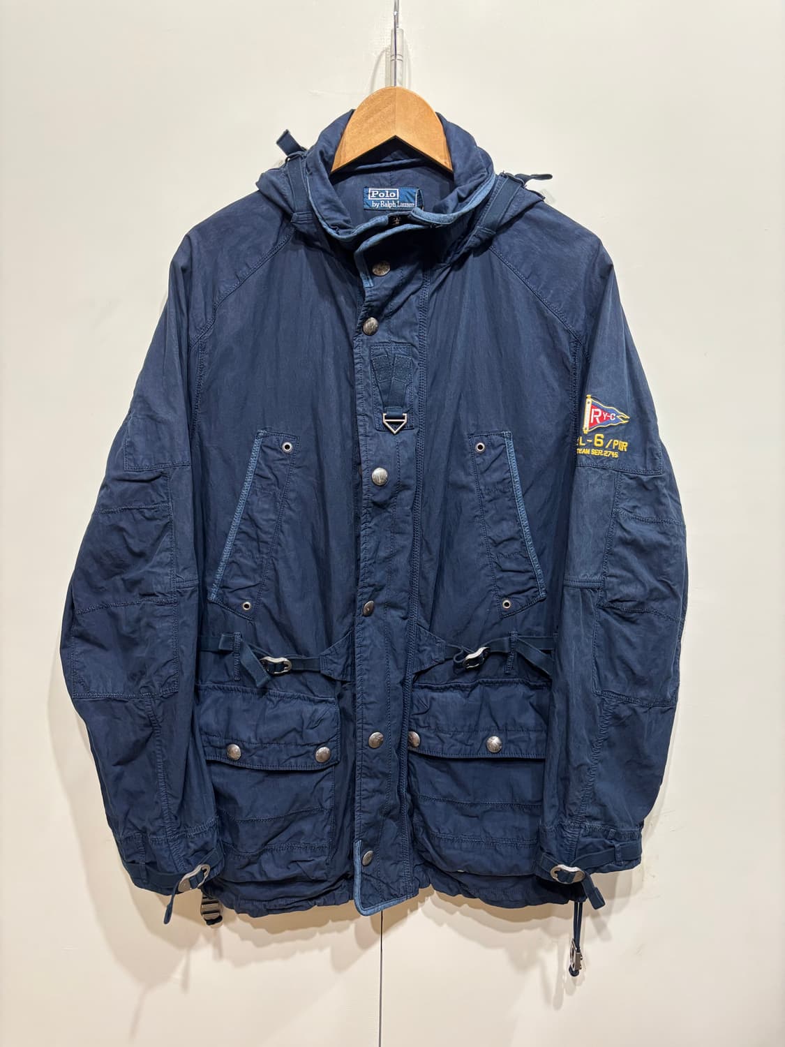 폴로 랄프로렌 요트 RLYC PARKA  네이비 야상 점퍼 상품이미지1