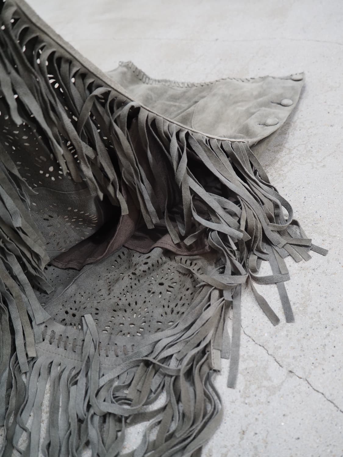 vintage goatskin skirt  상품이미지5