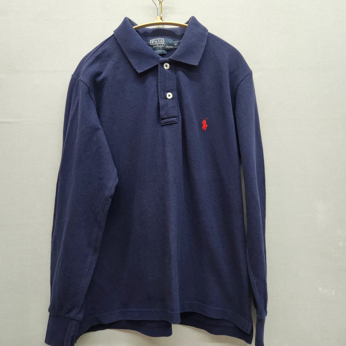 폴로랄프로렌 레트포니 카라 롱슬리브 긴팔 M(M) 상품이미지1