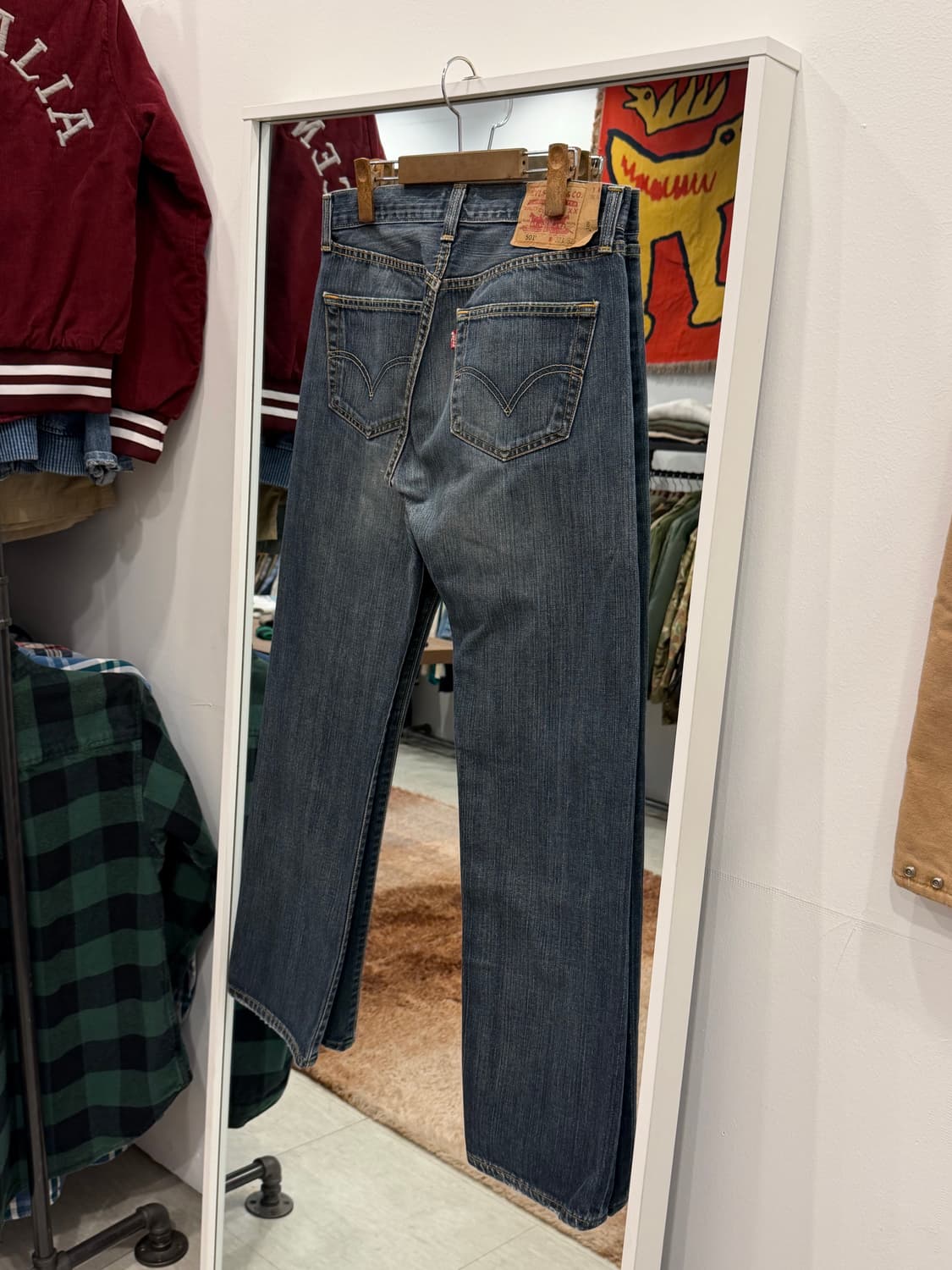 Levis 리바이스 501 데님 팬츠 (31-32inch) 상품이미지5
