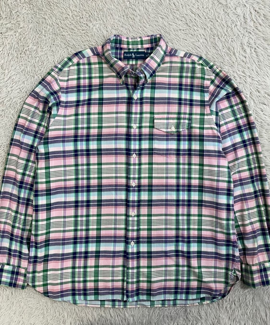 폴로 랄프 로렌 체크 셔츠/#2818 상품이미지1