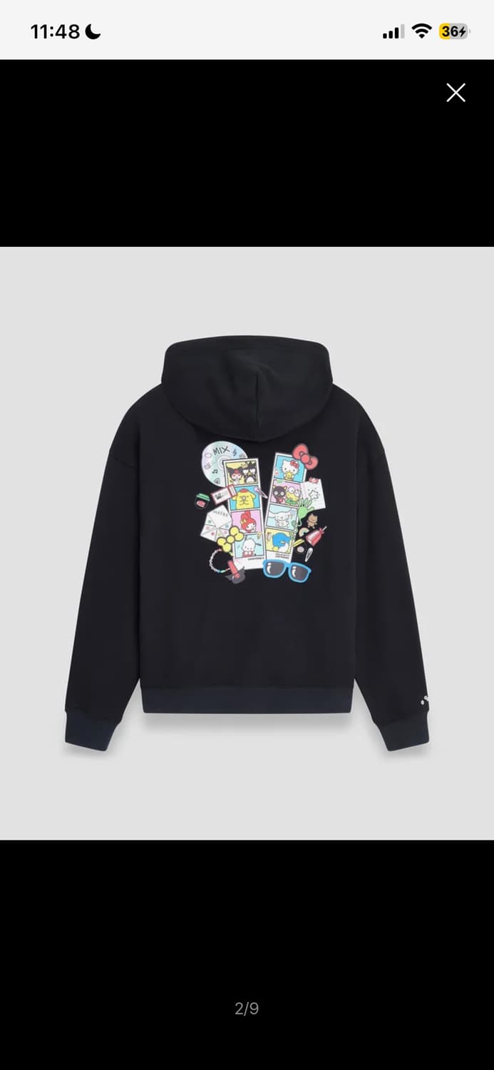 [미개봉] 헬로키티 컨버스 후드집업 상품이미지2