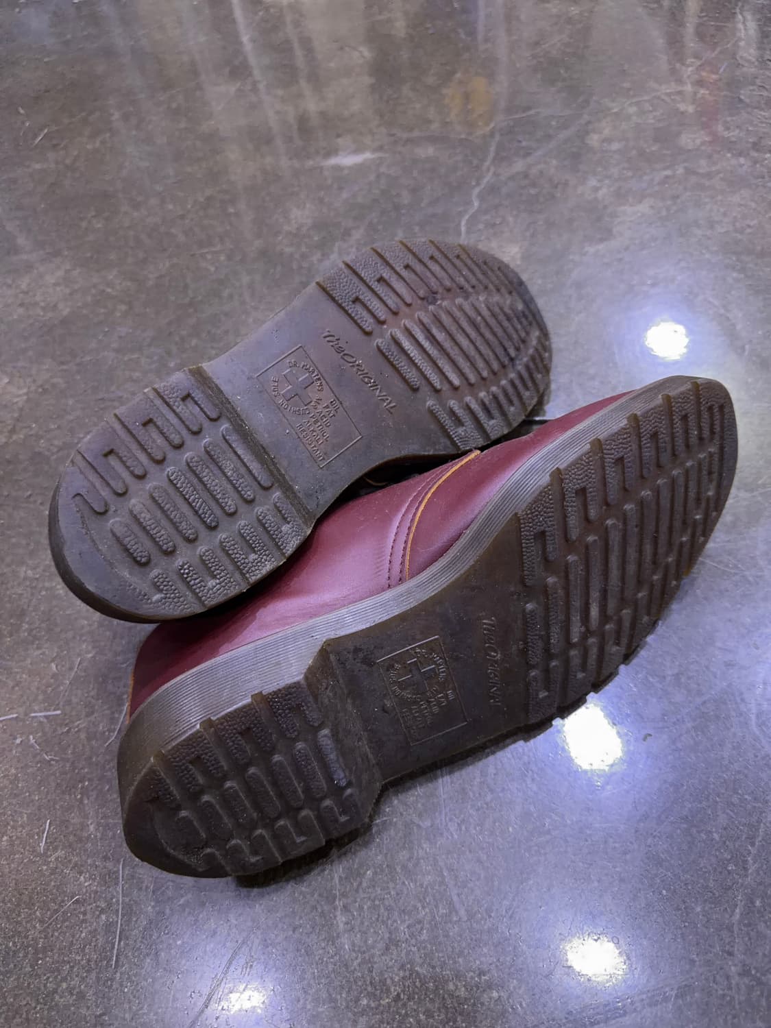 닥터마틴 스미스 더비슈즈 버건디 250 상품이미지9