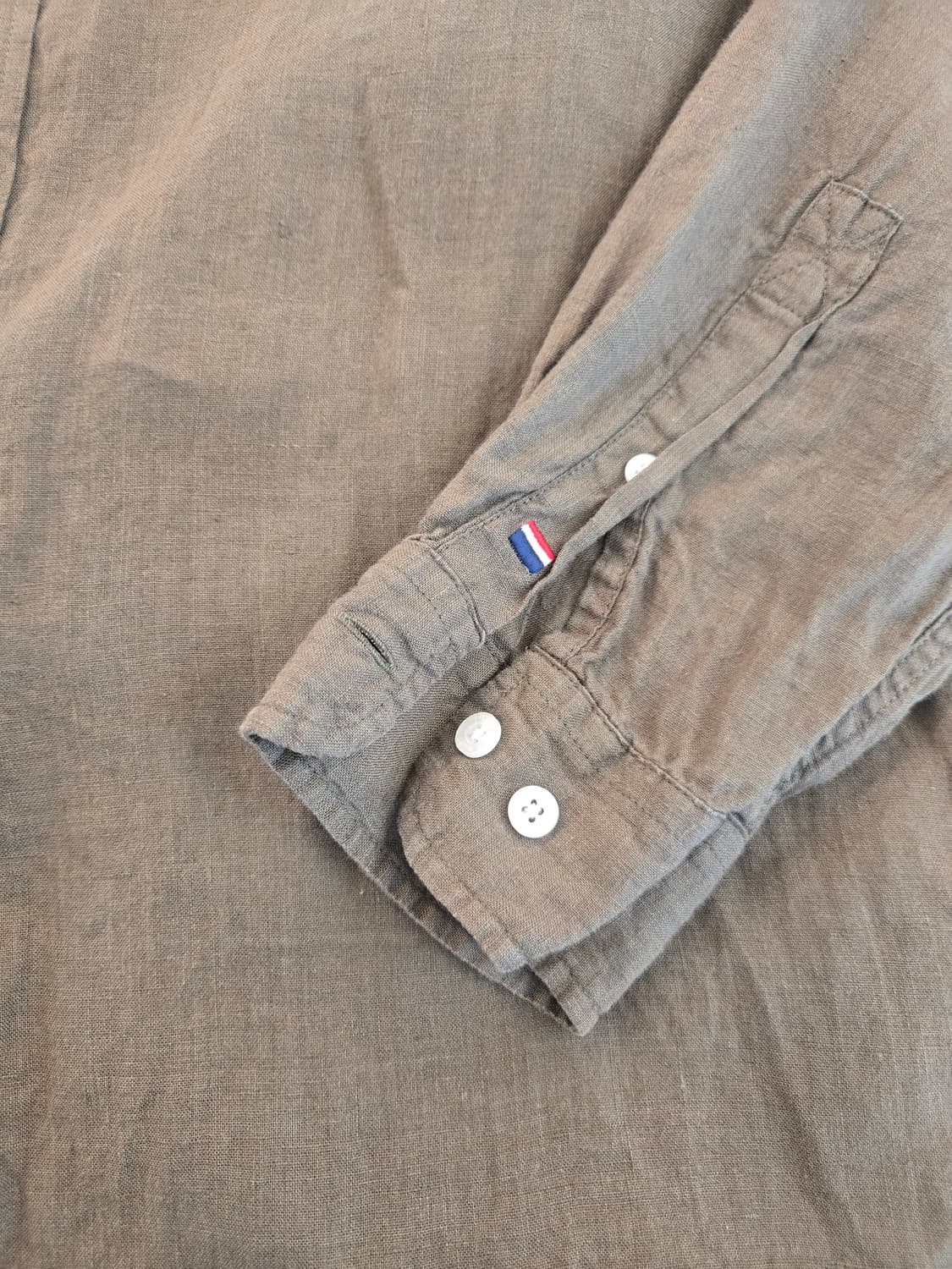 U.S. 폴로 어쌔신 크리드 린넨 셔츠 카키 105 상품이미지3