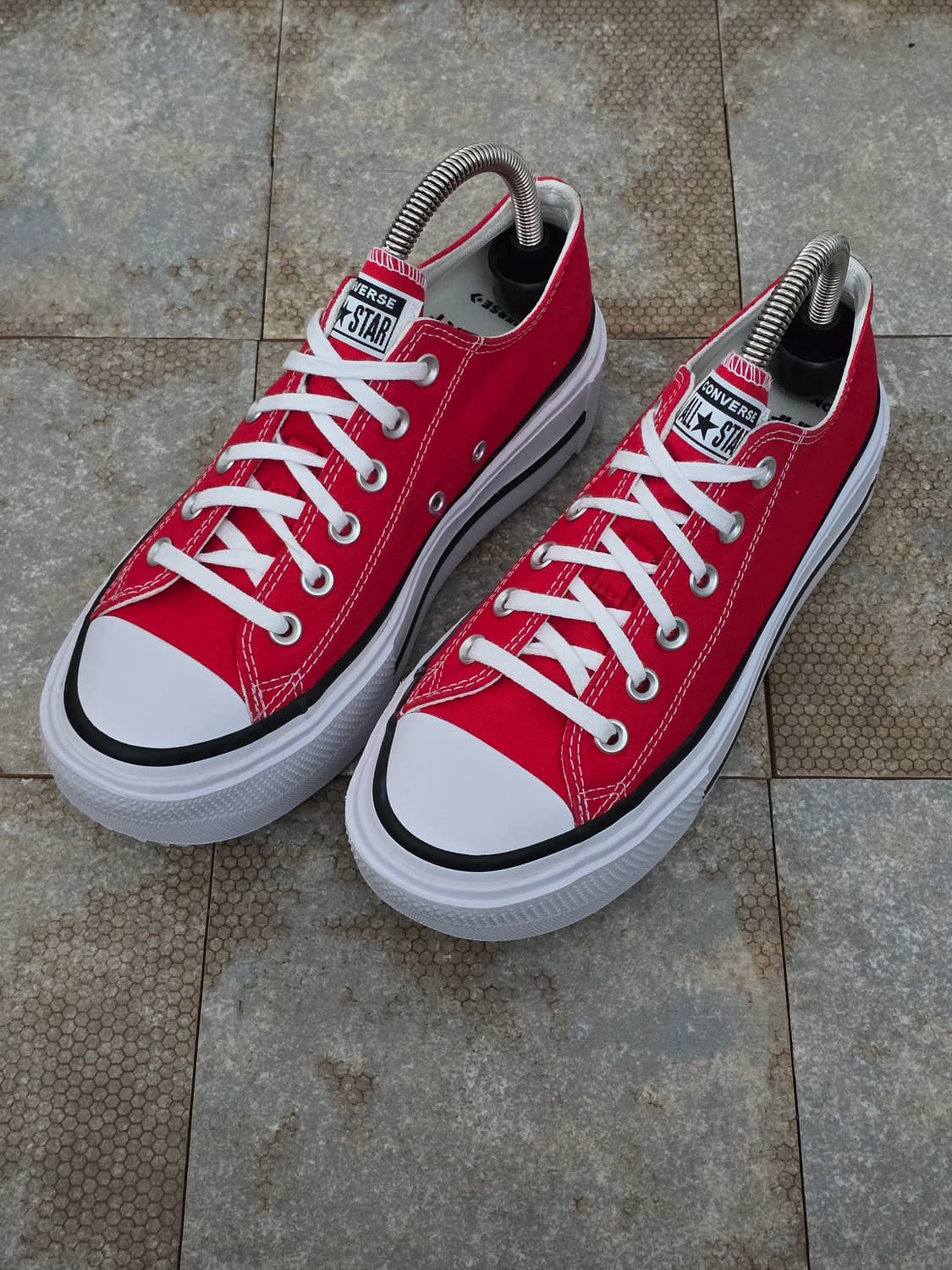 (250)컨버스 척테일러 올스타 더블 스택 레드 로우 상품이미지1