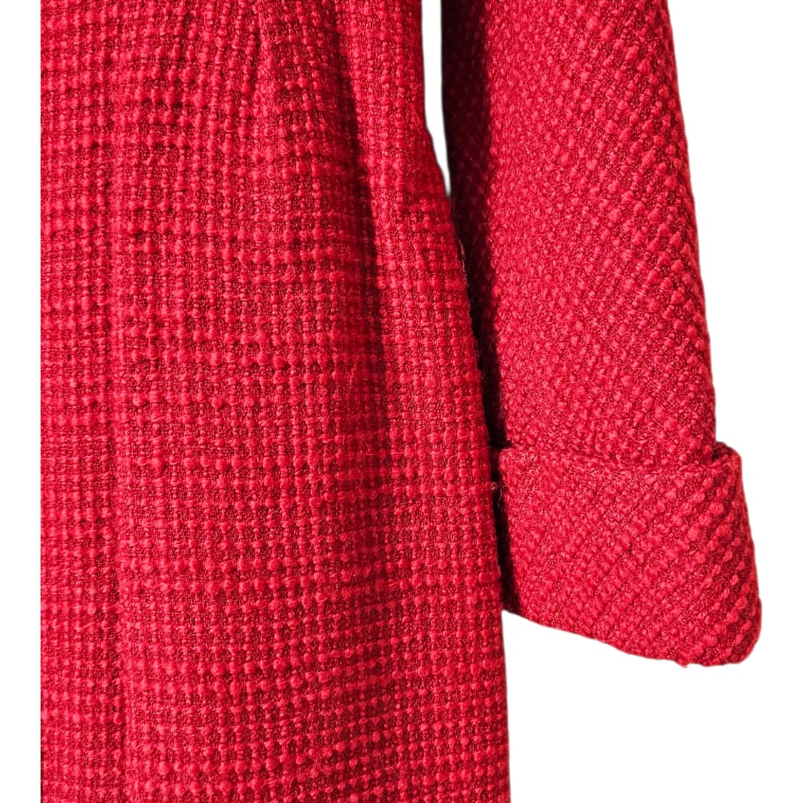 하우앤왓 원피스형 코트 55 │ 레드 포인트코트 │ 봄간절기용 상품이미지6