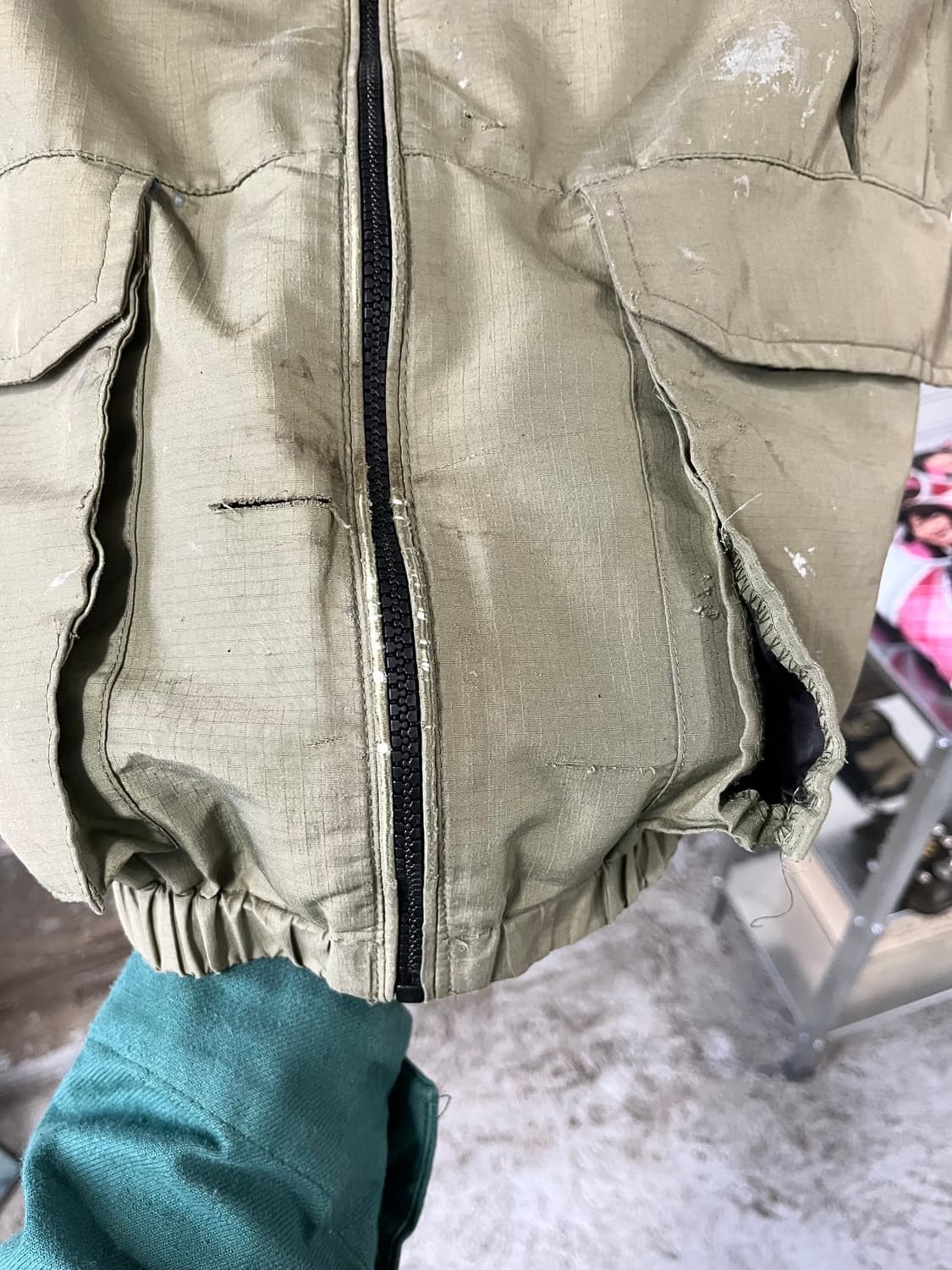 Gladiator hood vest zip up 상품이미지10