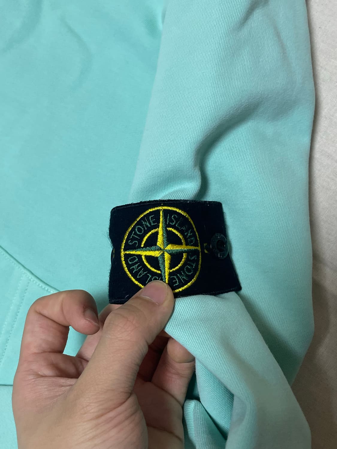 스톤아일랜드 후드집업 민트 [XL] 상품이미지2