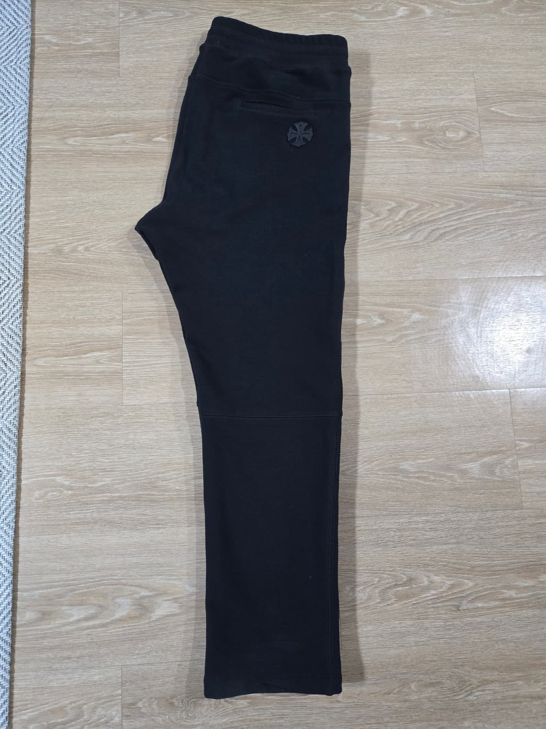 크롬하츠 대거 퍽유자수 가죽패치 팬츠 상품이미지5