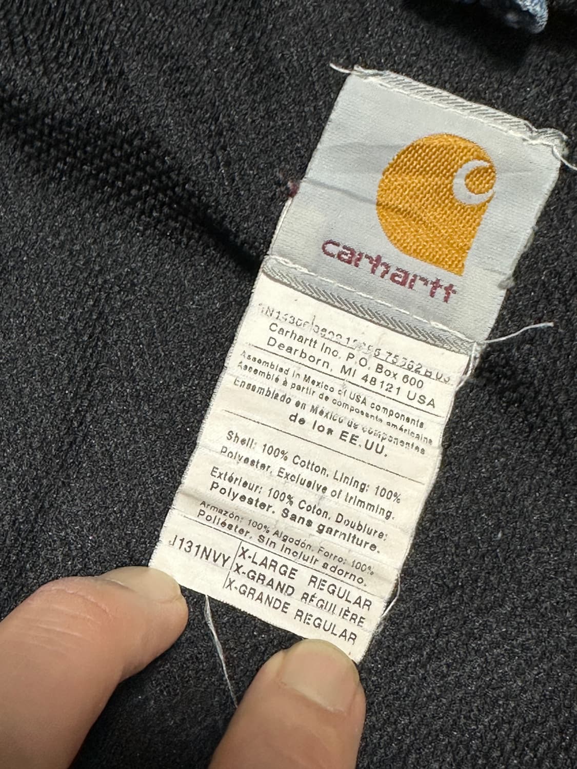 칼하트 액티브자켓 J131 상품이미지7