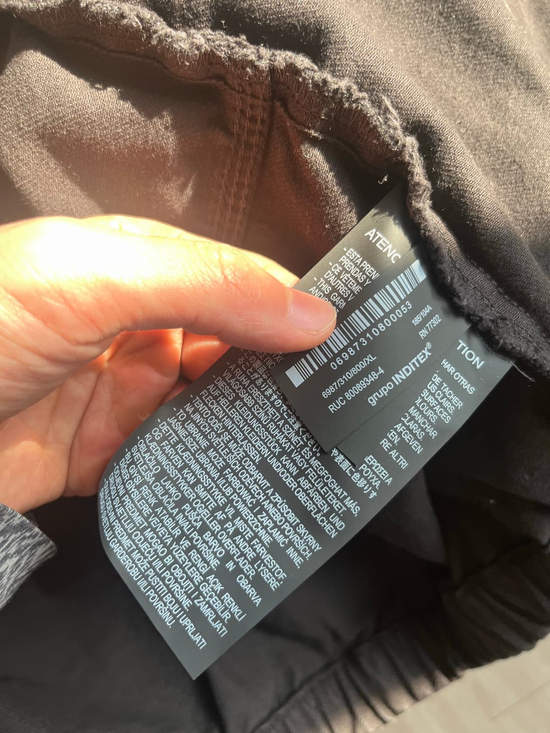 자라 dnwr 워싱 후드 상품이미지6