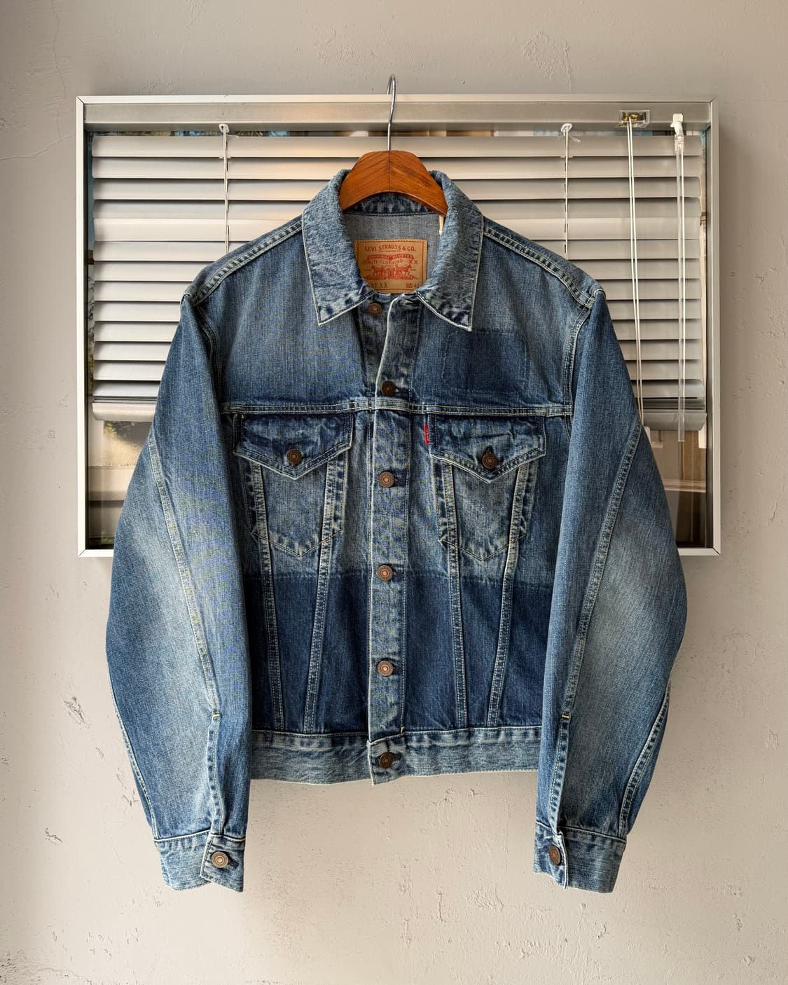 LVC 557xx 1961 type-3 FOLK CITY 데님 트러커자켓 상품이미지1