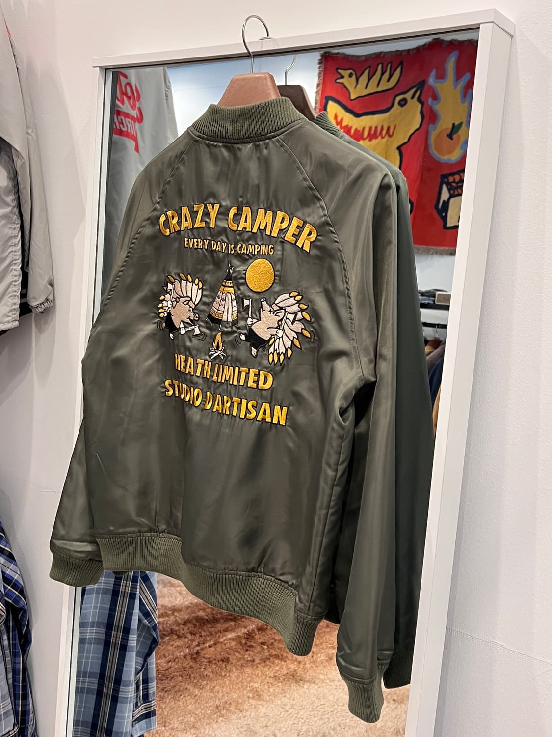 Studio D'artisan 스튜디오 다치산 CAMPER  봄버 자켓 상품이미지7