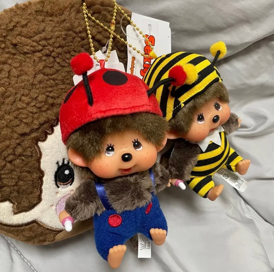 몬치치 베비치치 무당벌레 꿀벌 인형키링 키 체인 상품이미지2