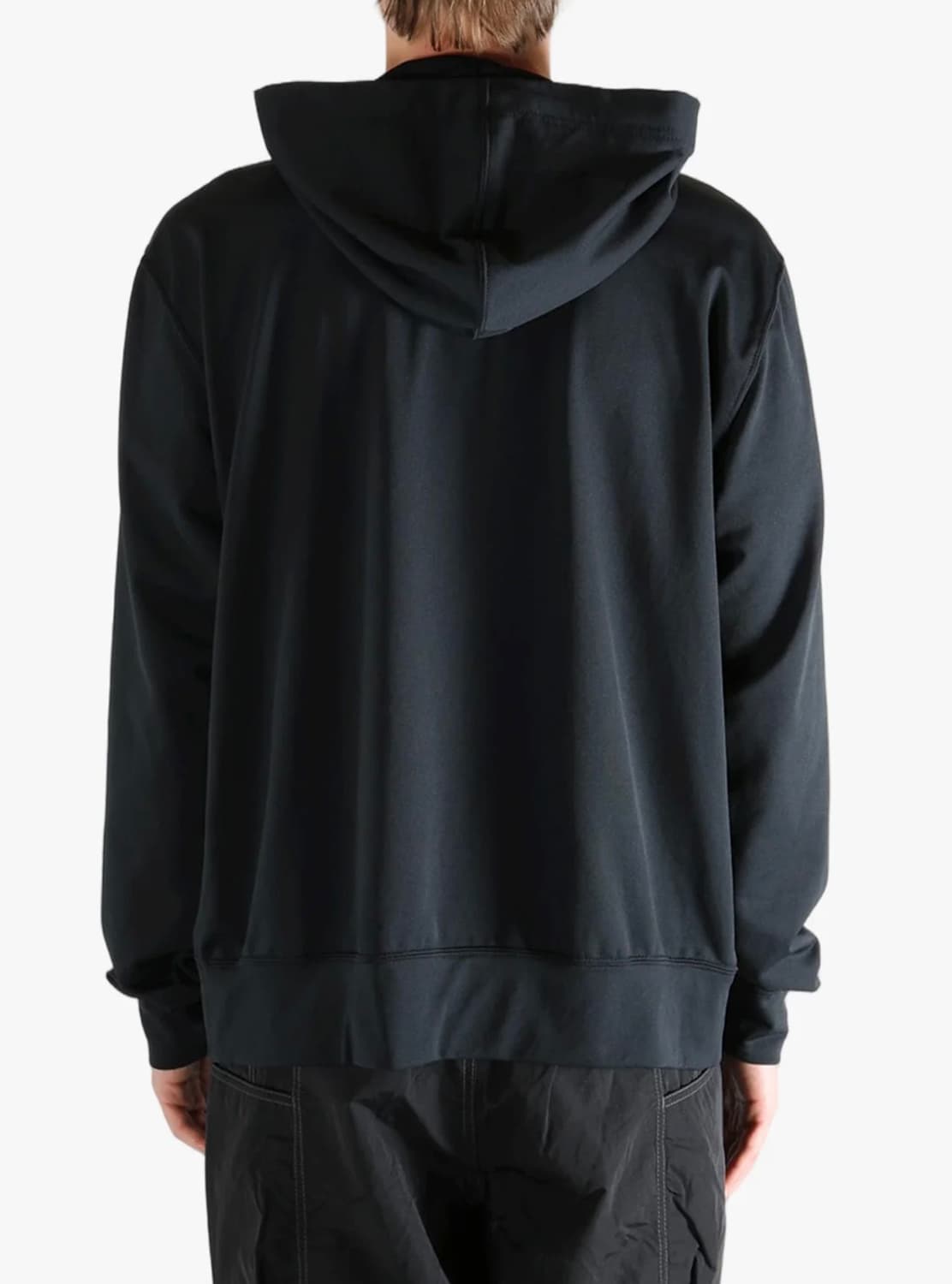 [M,L,XL]꼼데가르송 옴므 26ss 러플 후드집업/블랙 상품이미지3