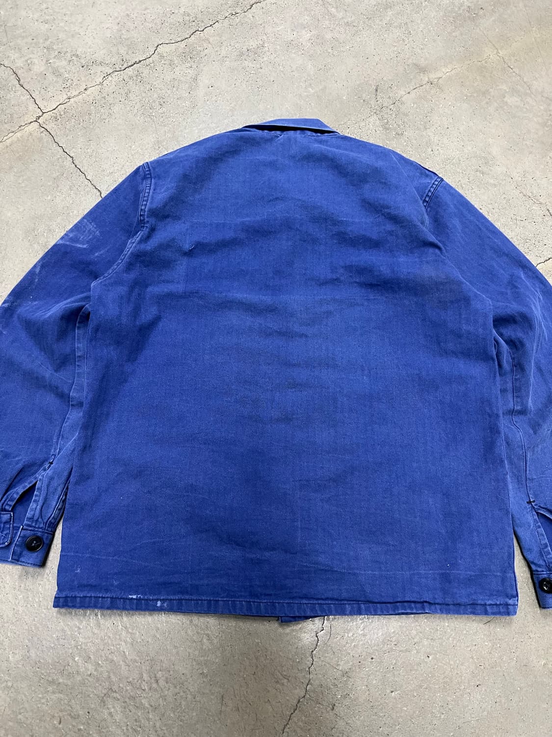 FADED BLUE VINTAGE HBT 헤링본트윌코튼 프렌치워크자켓 상품이미지8