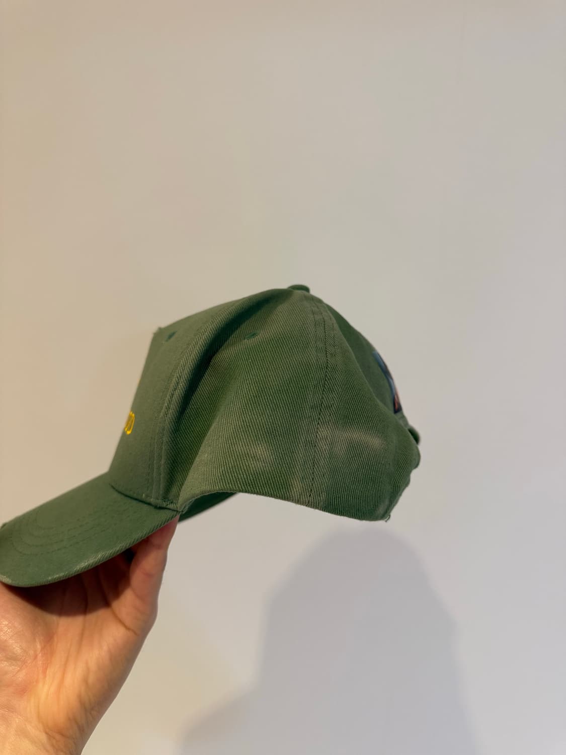 SAINT NATALIE WOOD PAINT HAT GREEN 상품이미지3