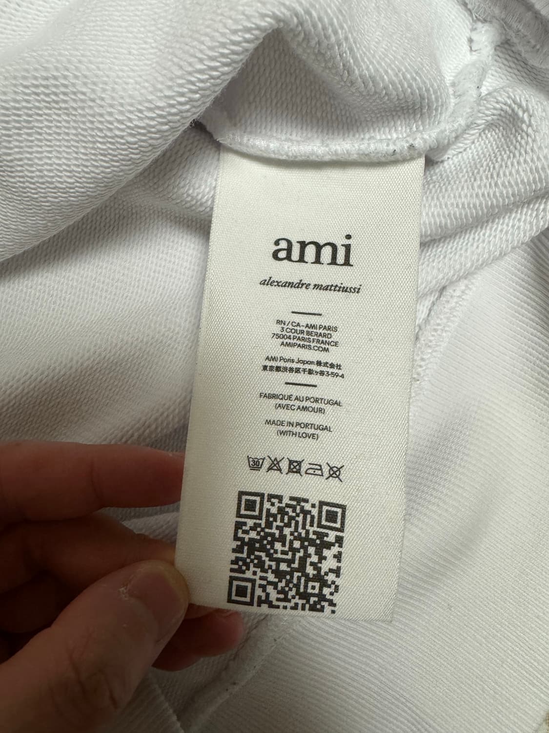 아미 정품 맨투맨(qr인증) 상품이미지3