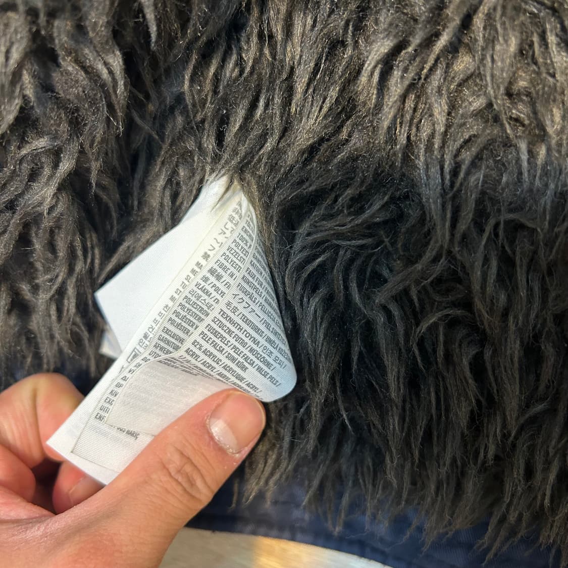 [아베크롬비] Abercrombie & Fitch 퍼 안감 왁스드무드 밀 상품이미지5