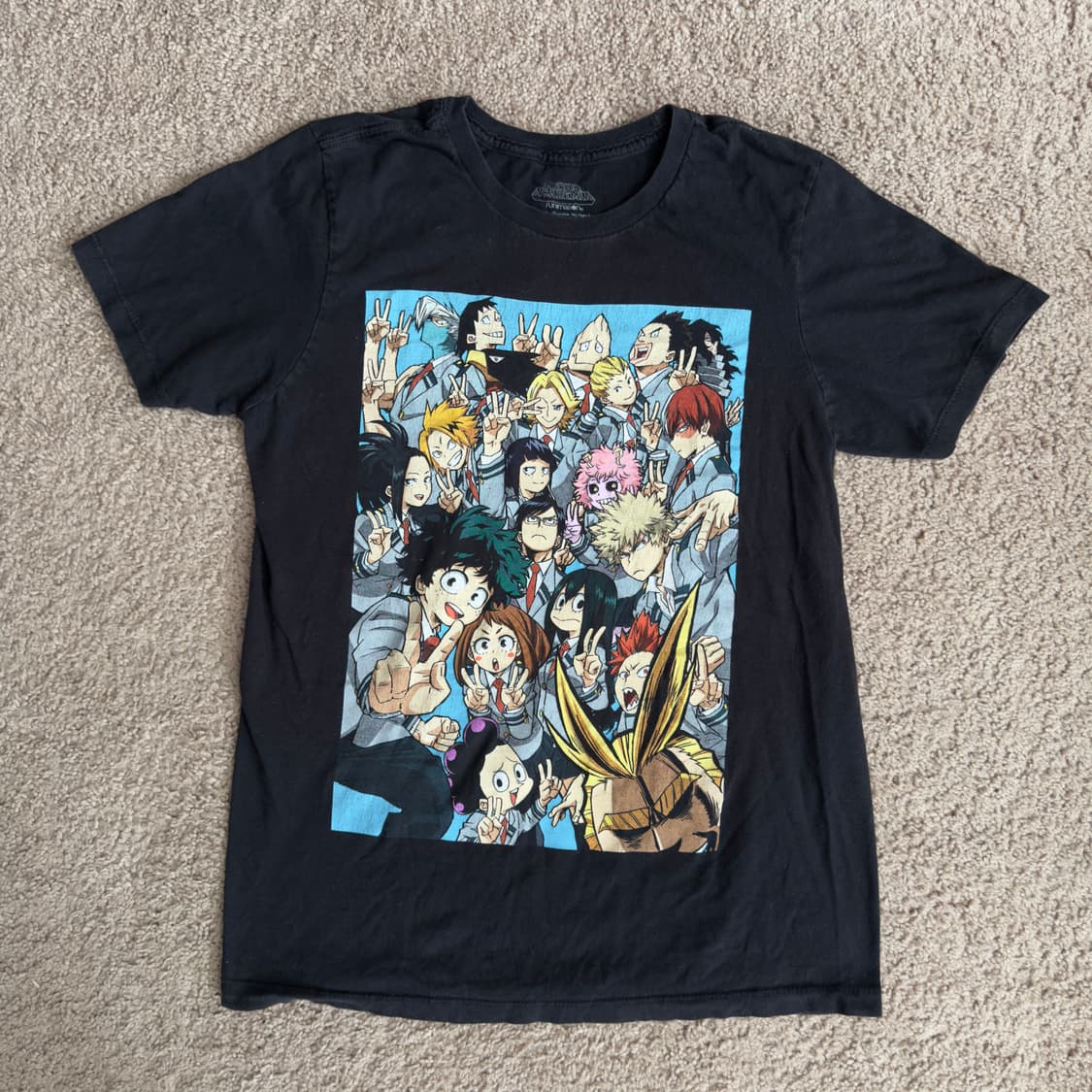 나의히어로아카데미아 히로아카 애니 티셔츠 상품이미지1