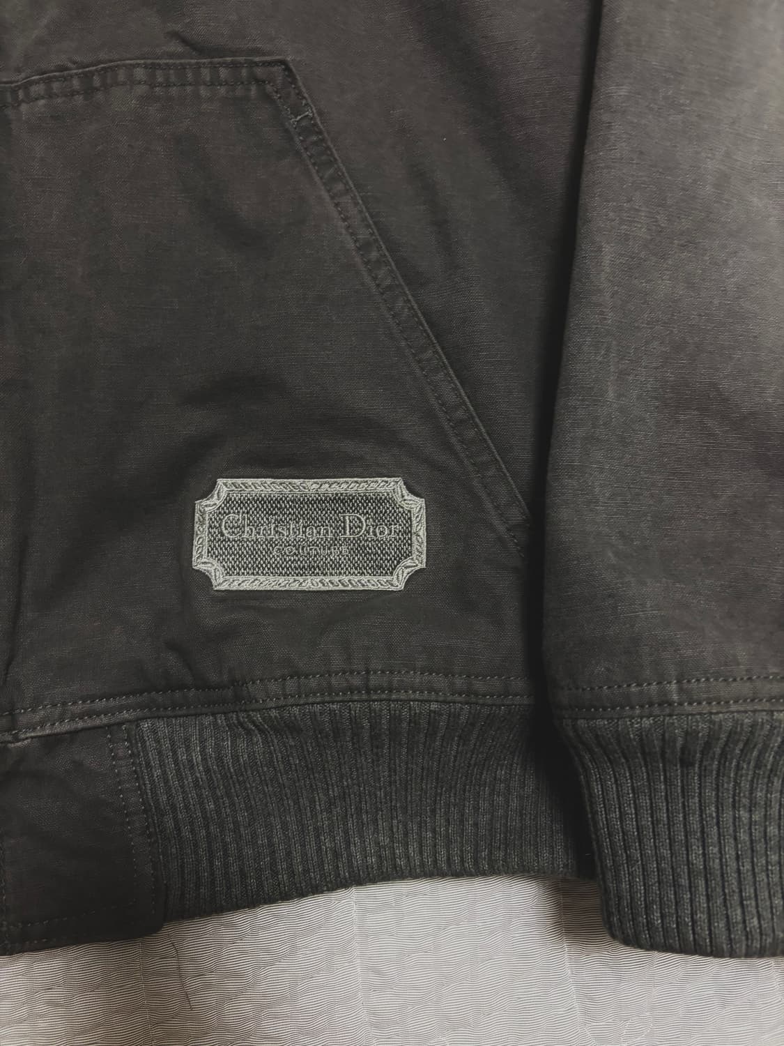 디올 꾸뛰르 후드 데님자켓 상품이미지3