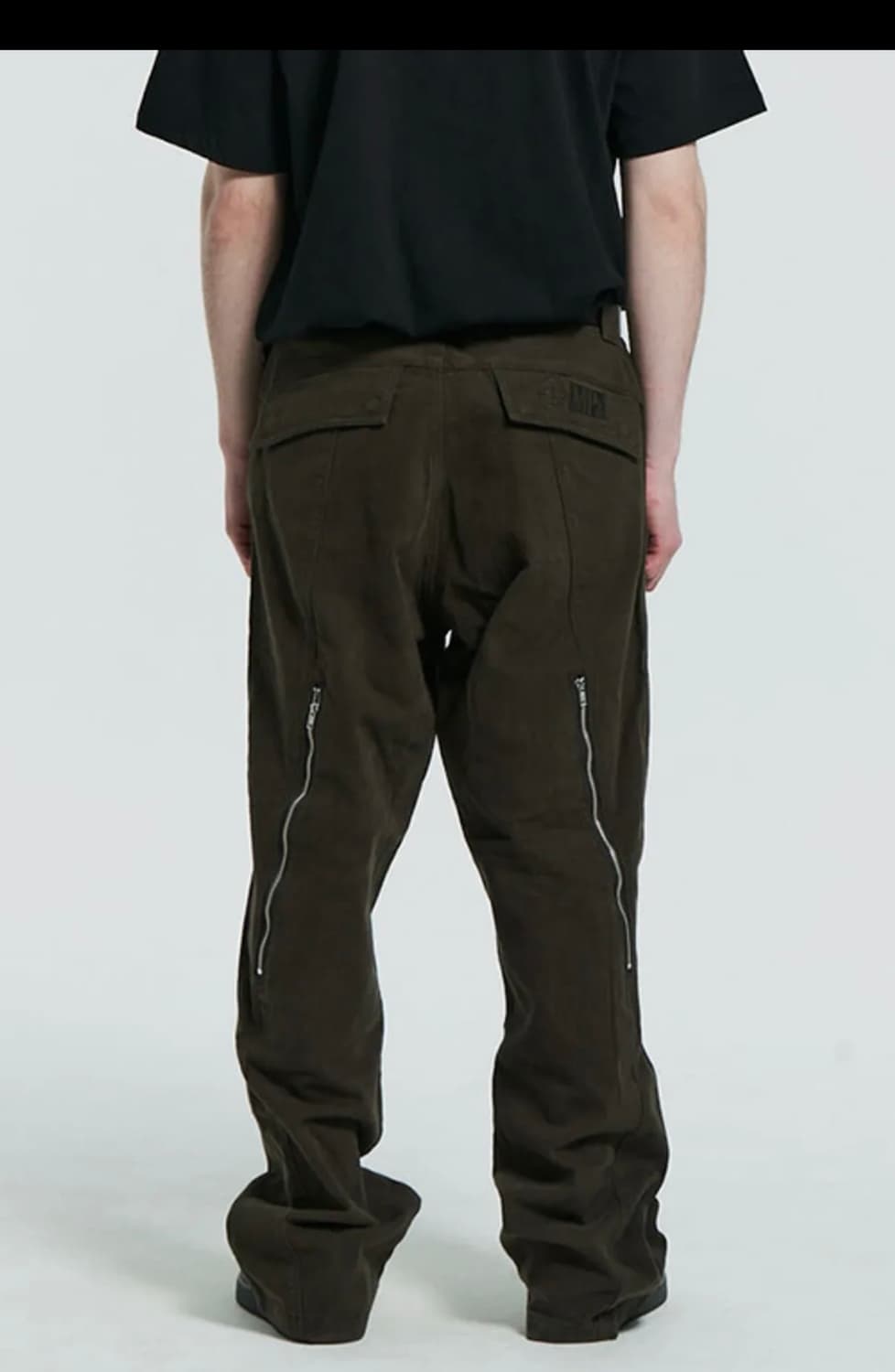 플라스틱프로덕트 웨이브 지퍼 팬츠 상품이미지5