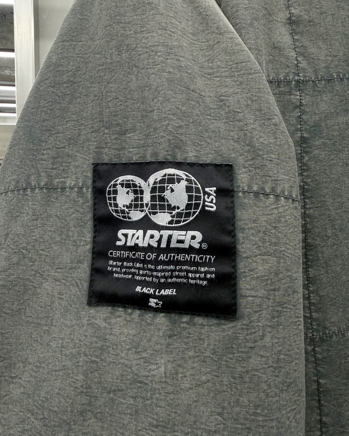 스타터 블랙라벨 스톤 워시드 퀼팅 라이너 자켓 상품이미지5