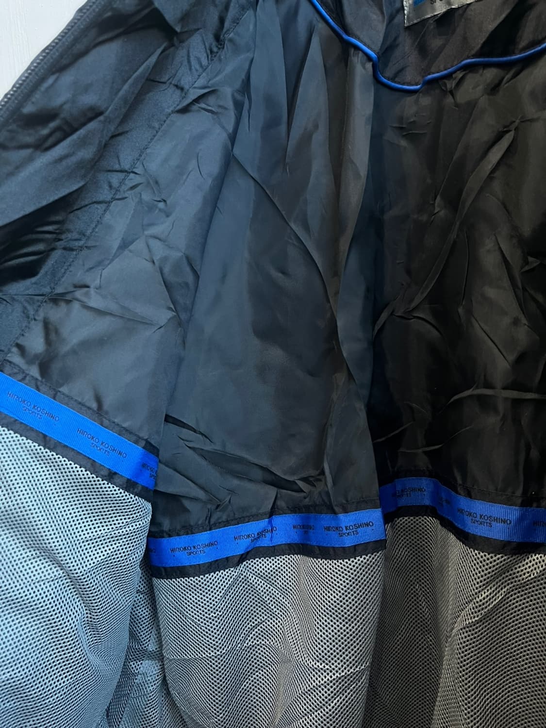 HIROKO KOSHINO 히로코 코시노 셔링 나일론 자켓 상품이미지7