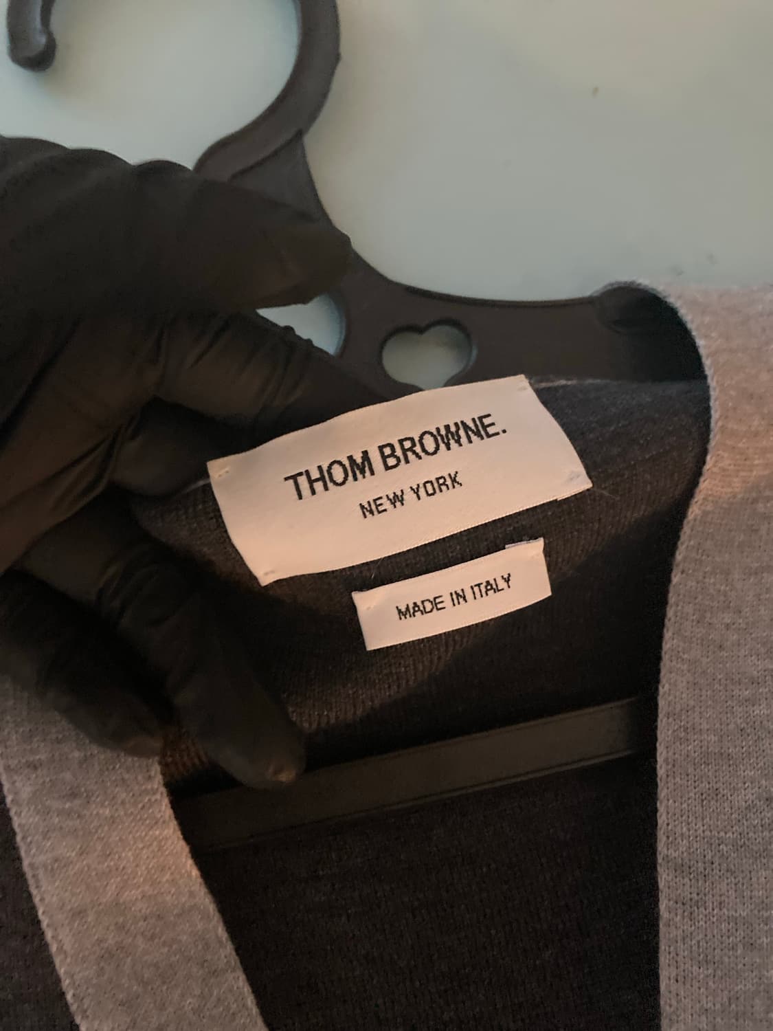 톰브라운 펀믹스 밀라노스티치 가디건 상품이미지3