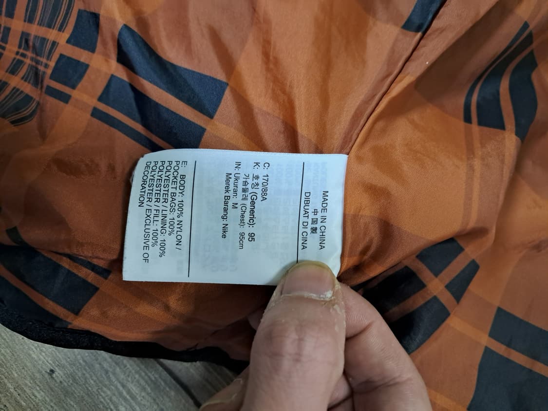 나이키 퀄팅점퍼M 상품이미지4