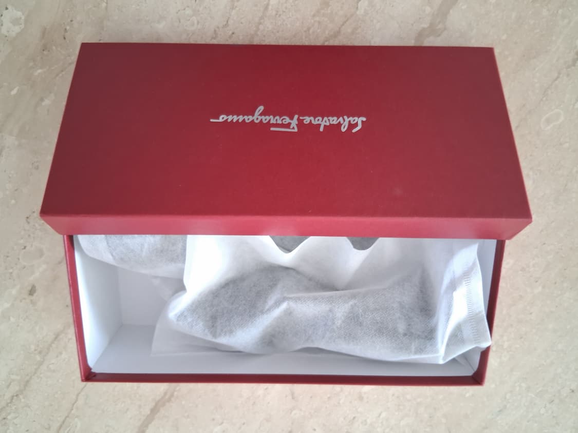 페라가모 간치니 로고 퀼팅 슬링백 뮬 Size 5.5 상품이미지10