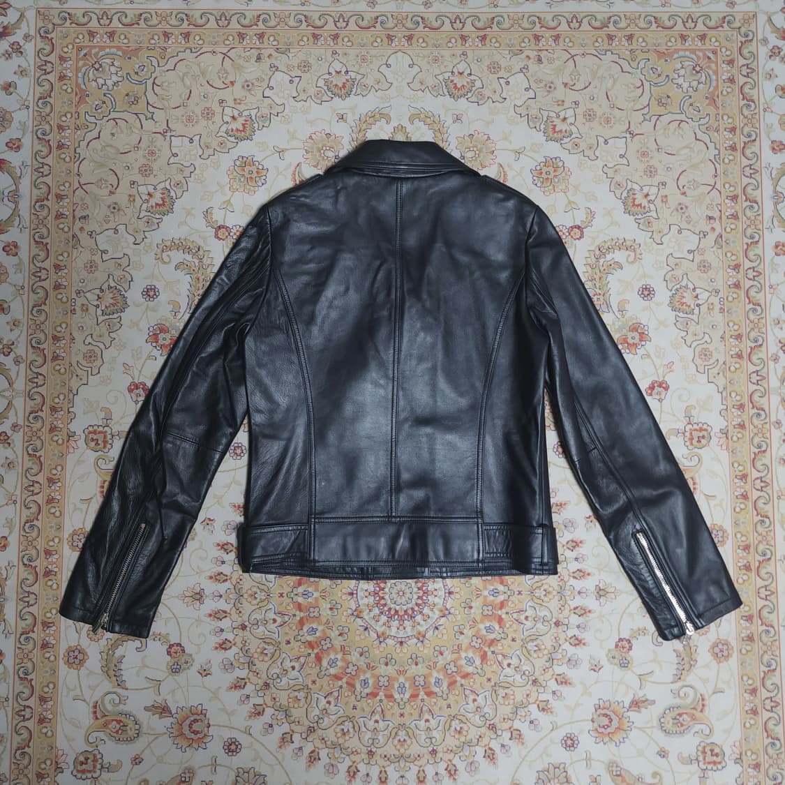 코인코즈 여성 양가죽 라이더 자켓 s 상품이미지2