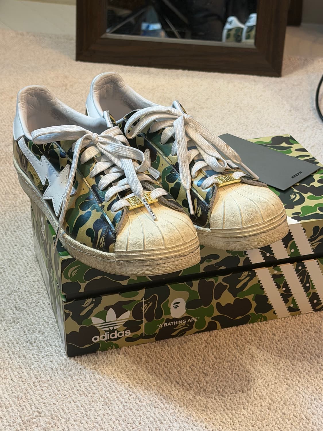 아디다스 베이프 슈퍼스타 상품이미지1